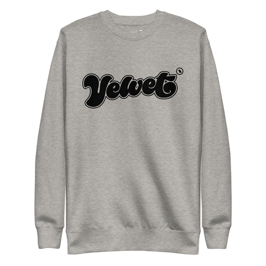 TVK Velvet black sweatshirt