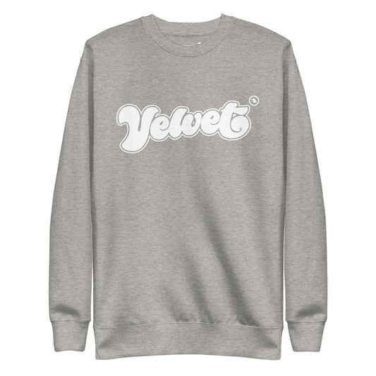 TVK Velvet white sweatshirt