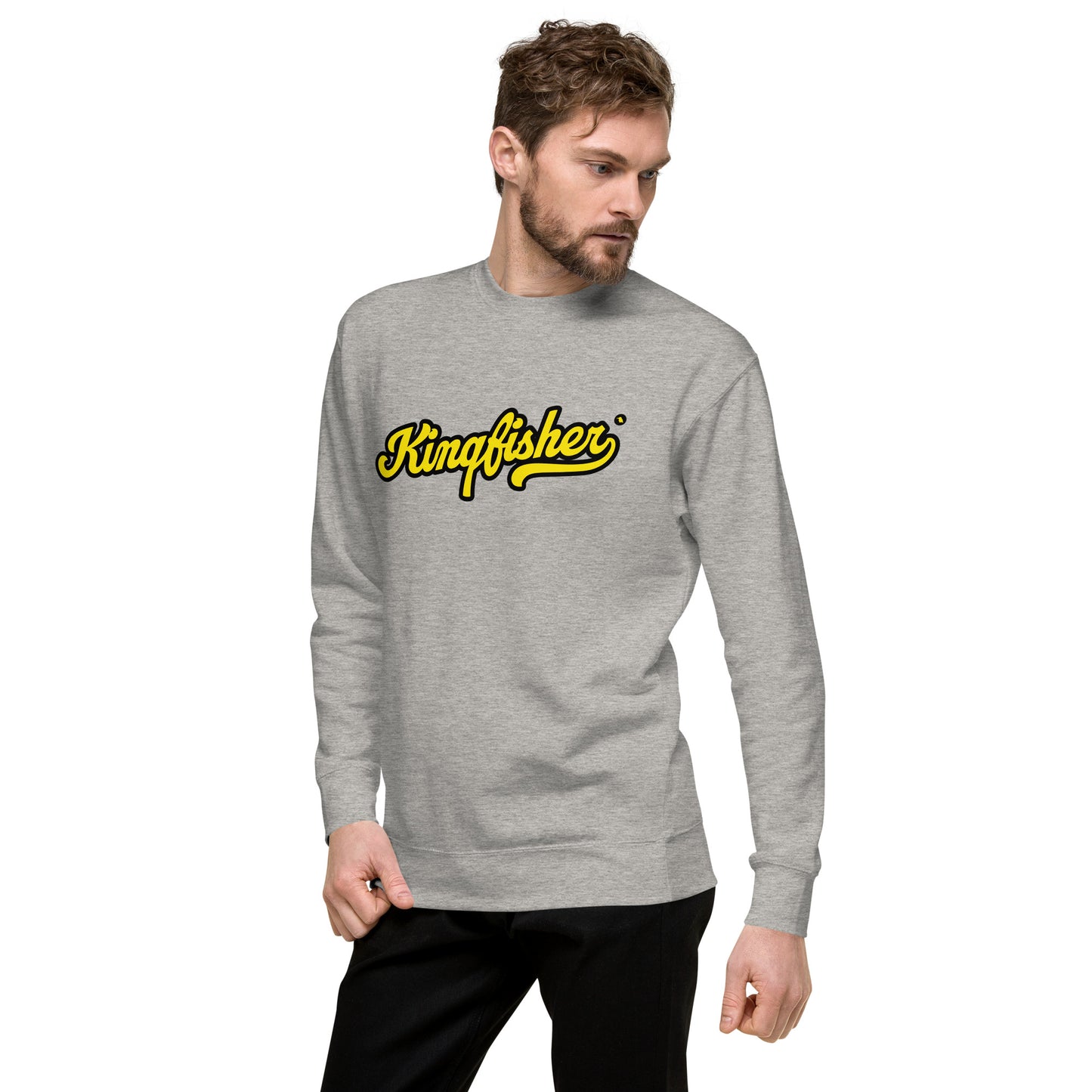 TVK Baseball black-gold sweatshirt